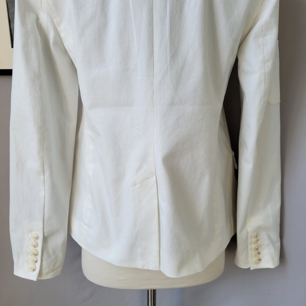 Anthropologie Neve Utility Button Front Jacket Ivroy 6 - Picture 7 of 17